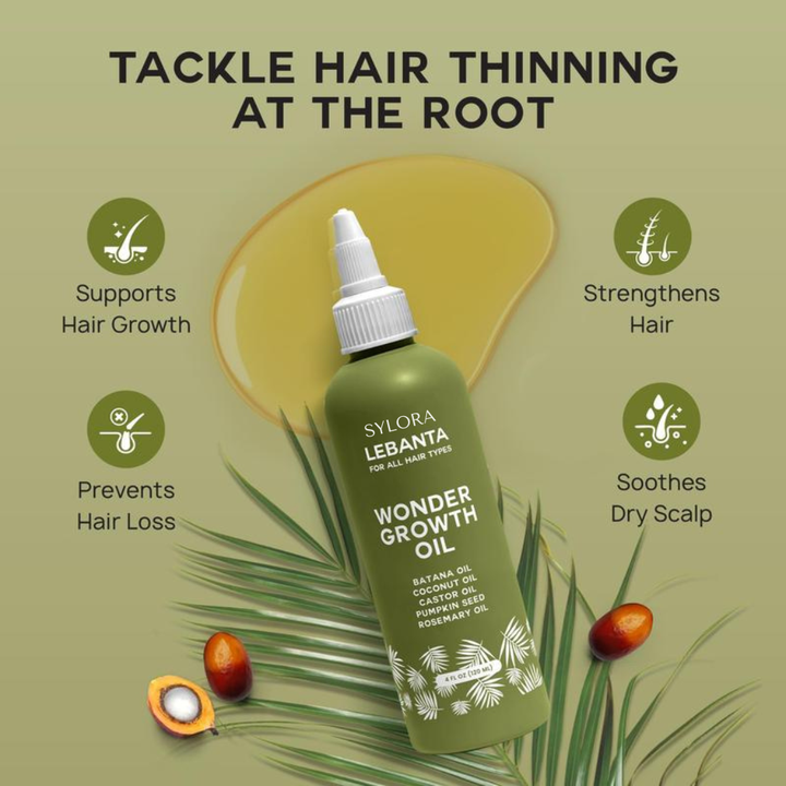 Sylora®  Natural Batana Hair Growth Oil